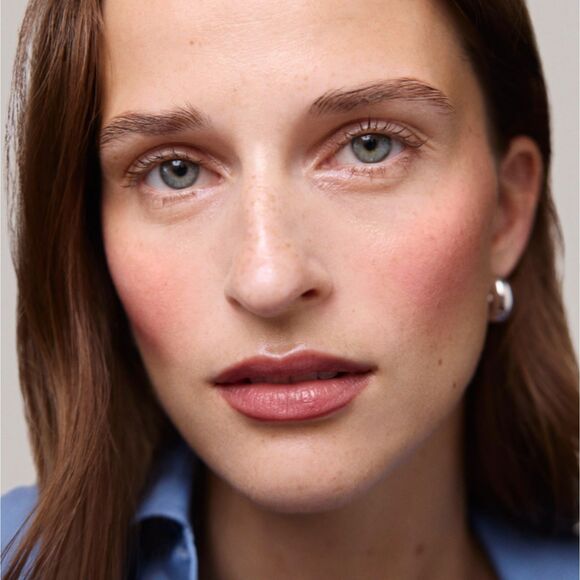 Merit Flush Balm Cream Blush in Cheeky Pink Lightweight Buildable New In Box - Picture 7 of 9